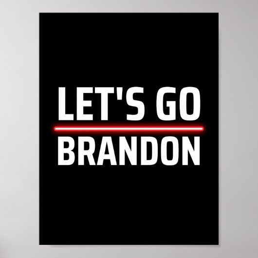 laten we gaan brandon poster (Voorkant)