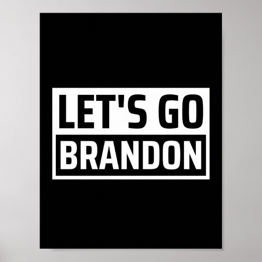 laten we gaan brandon poster (Voorkant)