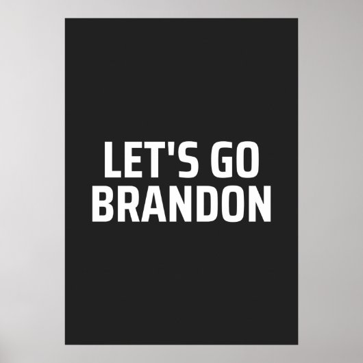 laten we gaan brandon poster (Voorkant)