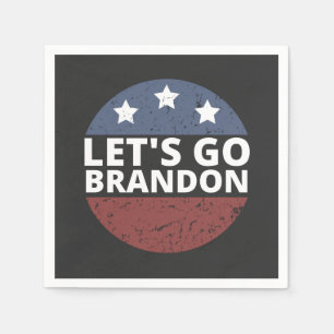 laten we gaan brandon servet