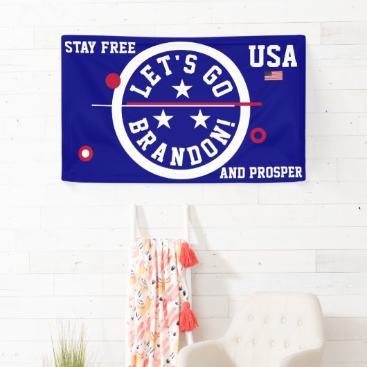 Laten we gaan Brandon Spandoek (Insitu)
