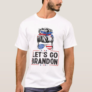 Laten we gaan Branson Brandon-Anti Joe Biden T-shirt