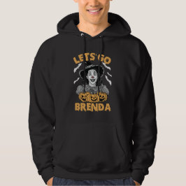 Laten we gaan Brenda Spooky Halloween Kamala Harri Hoodie