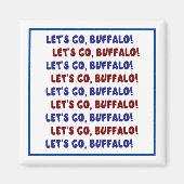 Laten we gaan, Buffalo! Magnet (Voorkant)