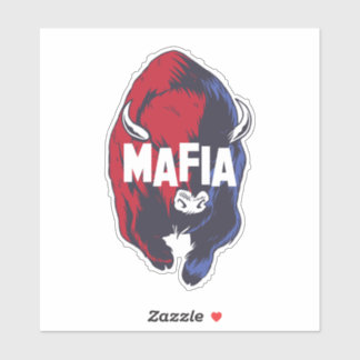 Laten we gaan Buffalo New York Maffia! Sticker
