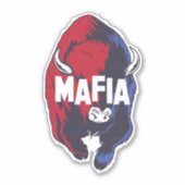 Laten we gaan Buffalo New York Maffia! Sticker (Voorkant)