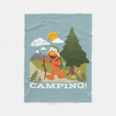 Laten we gaan Camping! Fleece Deken (Voorkant)