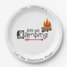 Laten we gaan Camping, persoonlijke Camping-Borden