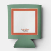 Laten we gaan Camping Rustic Woodsy Campground Bir Blikjeskoeler (Achterkant)