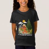 Laten we gaan Camping! T-shirt (Voorkant)