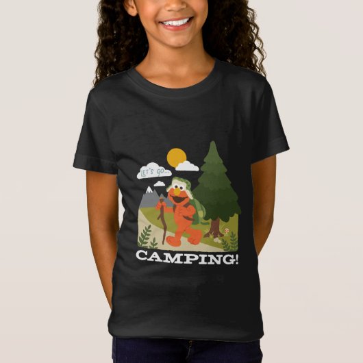 Laten we gaan Camping! T-shirt (Voorkant)