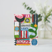 Laten we gaan dansen Briefkaart (Staand voorkant)