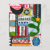 Laten we gaan dansen Briefkaart (Voorkant)