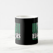 Laten we gaan Elgses Grappige Meme Koffiemok (Center)