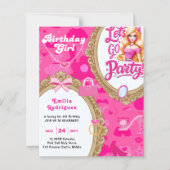 Laten we gaan feesten Retro Doll Accessoires Brigh (Voorkant)