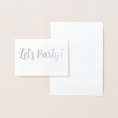 Laten we gaan. folie kaarten (Display)