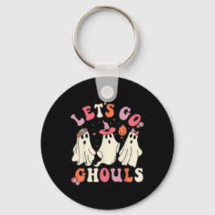 Laten we gaan Ghouls Fun Ghost Halloween kostuum H Sleutelhanger