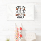 Laten we gaan Ghouls, grappig Spooky Spandoek (Insitu)