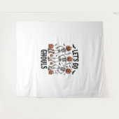 Laten we gaan Ghouls, grappig Spooky Wandkleed (Voorkant (horizontaal))