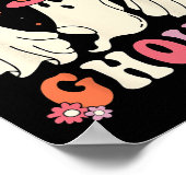 Laten we gaan Ghouls Grappige Spooky Ghost Hallowe Poster (Hoek)