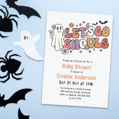 Laten we gaan Ghouls Halloween Baby shower Kaart