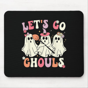 Laten we gaan Ghouls Halloween Ghost Costume Retro Muismat
