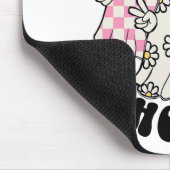 Laten we gaan Ghouls Halloween Ghost Floral Spooky Muismat (Hoek)