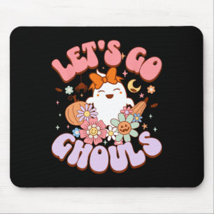 Laten we gaan Ghouls Halloween Ghost Outfit Costum Muismat