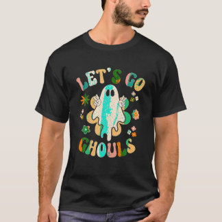 Laten we gaan Ghouls Halloween Ghost Outfit Kostuu T-shirt