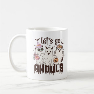 Laten we gaan Ghouls Halloween Koffiemok