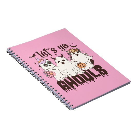 Laten we gaan Ghouls Halloween Notitieboek (Rechterzijde)