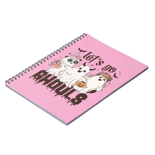 Laten we gaan Ghouls Halloween Notitieboek (Linkerzijde)