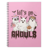 Laten we gaan Ghouls Halloween Notitieboek (Voorkant)