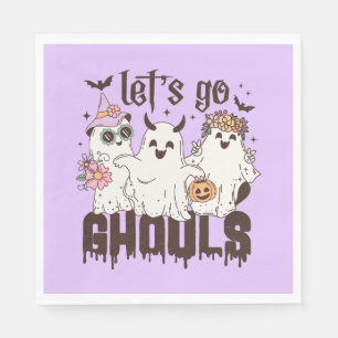 Laten we gaan Ghouls Halloween Servet