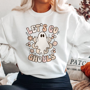 Laten we gaan Ghouls Halloween Sweatshirt