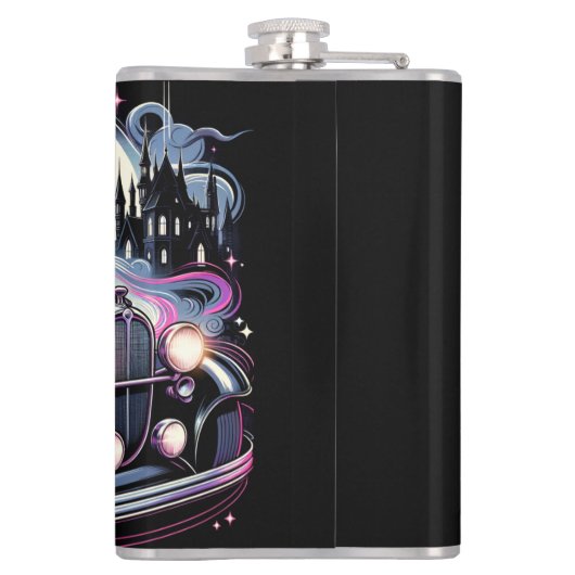 Laten we gaan Ghouls Heupfles (Achterkant)