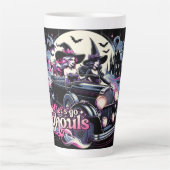 Laten we gaan Ghouls Latte Mok (Voorkant)