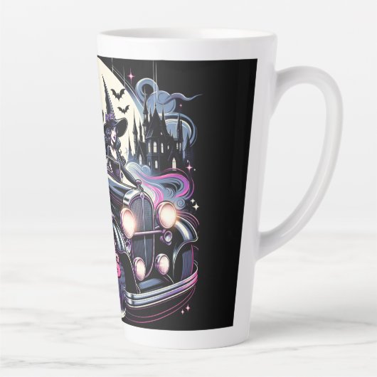 Laten we gaan Ghouls Latte Mok (Rechts)