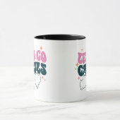 Laten we gaan Ghouls Sterren Wit Halloween Mok (Midden)