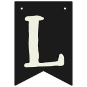 Laten we gaan Ghouls zwart Halloween kostuum feest Vlaggetjes (Tweede vlag)