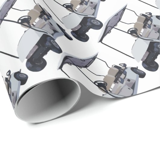 Laten we gaan Golfing Cadeaupapier (Rol Hoek)