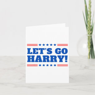 Laten we gaan Harry - Je stemt vandaag op Trump Gr Kaart