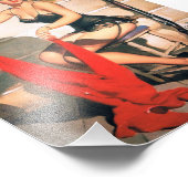 Laten we gaan jagen -  pop-upkunst foto afdruk (Hoek)