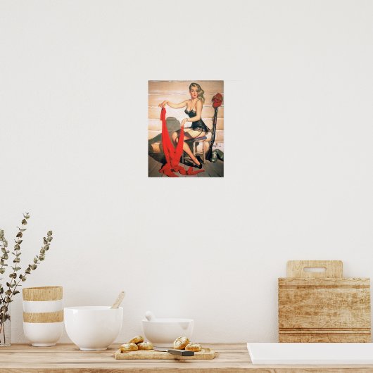 Laten we gaan jagen -  pop-upkunst poster (Keuken)