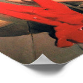 Laten we gaan jagen - pop-upkunst poster (Hoek)