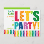 Laten we gaan. kaart (Voorkant / Achterkant)