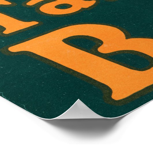 Laten we gaan kamperen en een boek lezen poster (Hoek)