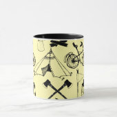 Laten we gaan kamperen met mok (Midden)