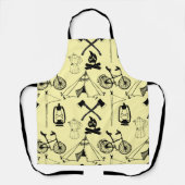 Laten we gaan kamperen schort (Voorkant)