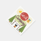 Laten we gaan kamperen servetten (Hoek)